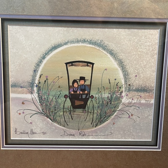 P. Buckley Moss Dream Ride Print - Signed by Artist - Picture 2 of 7